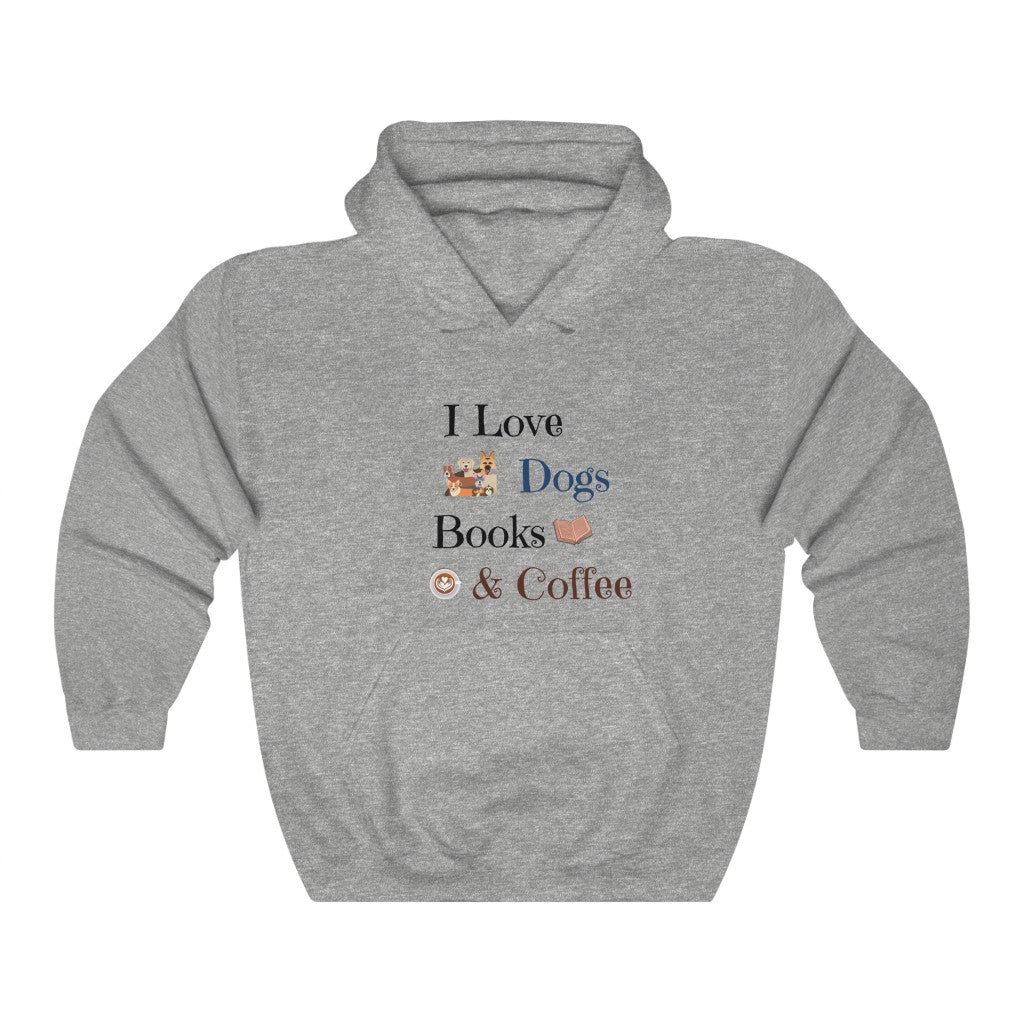 I love dogs clearance hoodie