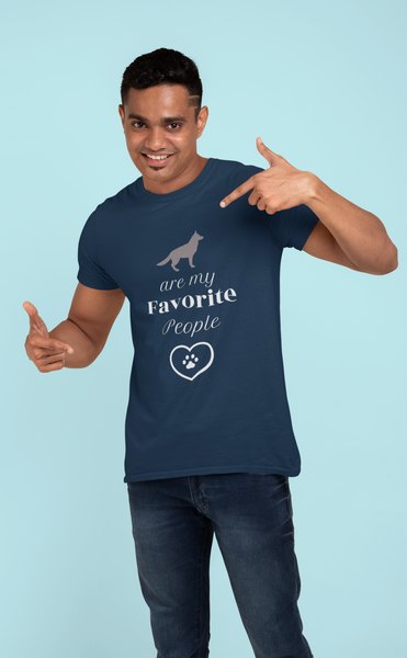 Dogs are My Favorite People - Unisex T-shirt