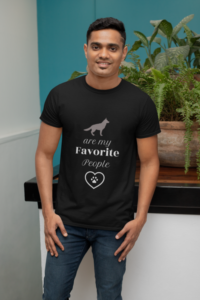 Dogs are My Favorite People - Unisex T-shirt